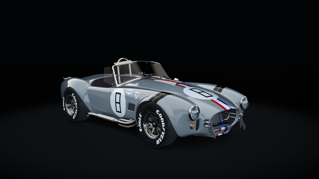 Shelby Cobra 427 S/C, skin silver_8